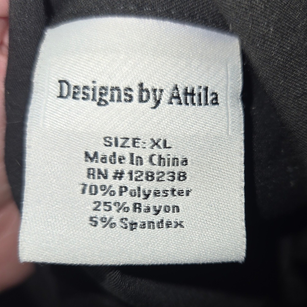 Designs‎ by Attila Mens XL Bowling Shirt Retro Rockabilly Diamond Embroidered - Picture 5 of 11